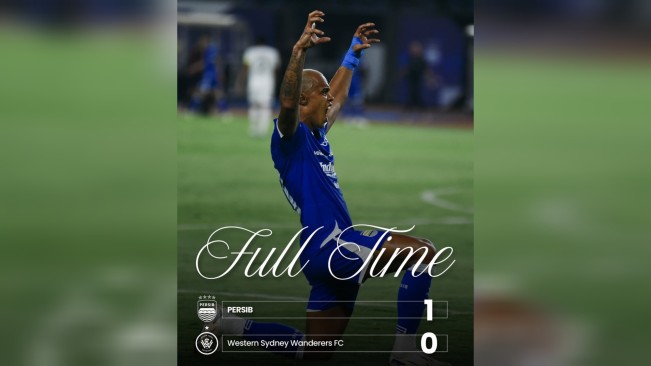 Hasil akhir Persib Bandung vs Western Sydney Wanderers. [Instagram/@persib]